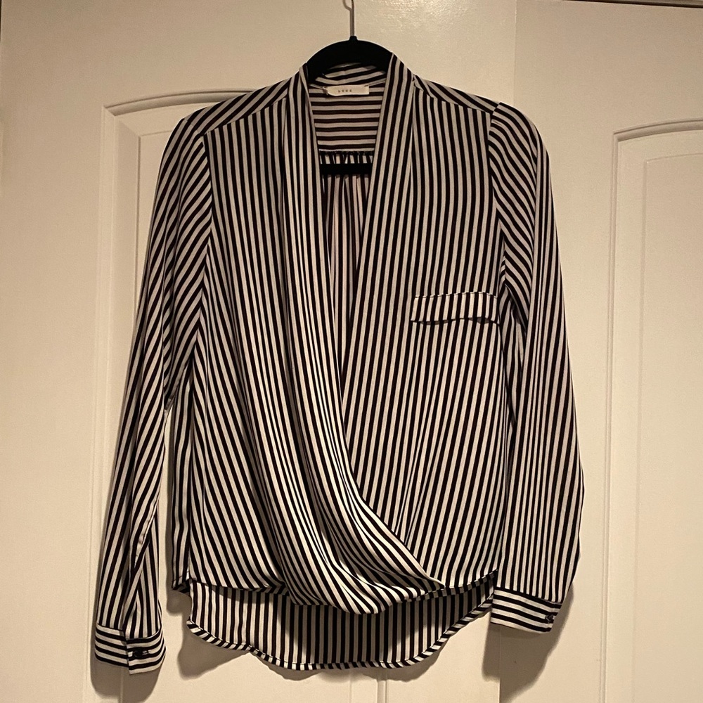 Lush Striped Blouse
